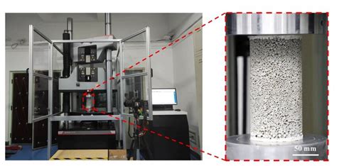 Uniaxial Compression Test in Soils (Granular Materials)